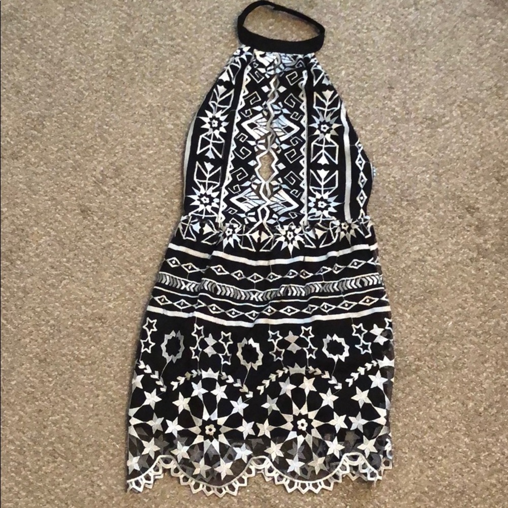 Jen's Pirate Booty Tuxedo Black / White Dress NWT